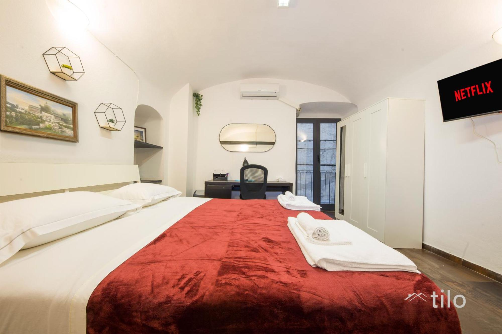 Ferry 1m Family, Free Wifi & Netflix Ac, By Tilo Apartment Genoa